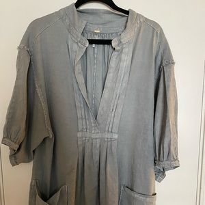 Free People Denim/Light Blue Loose/Baggy Fit Romper